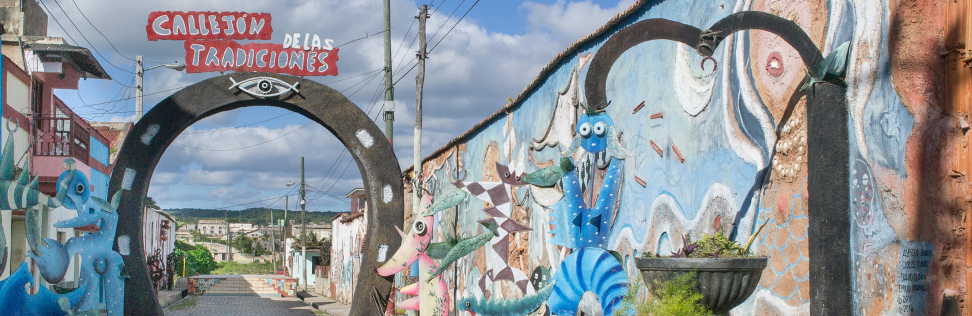 Alley of traditions, Afro-Cuban dances, Matanzas City, Cuba